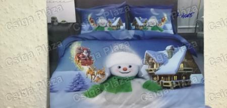 Karácsonyi ágynemű 7 részes szett, hóemberes ágynemű_product